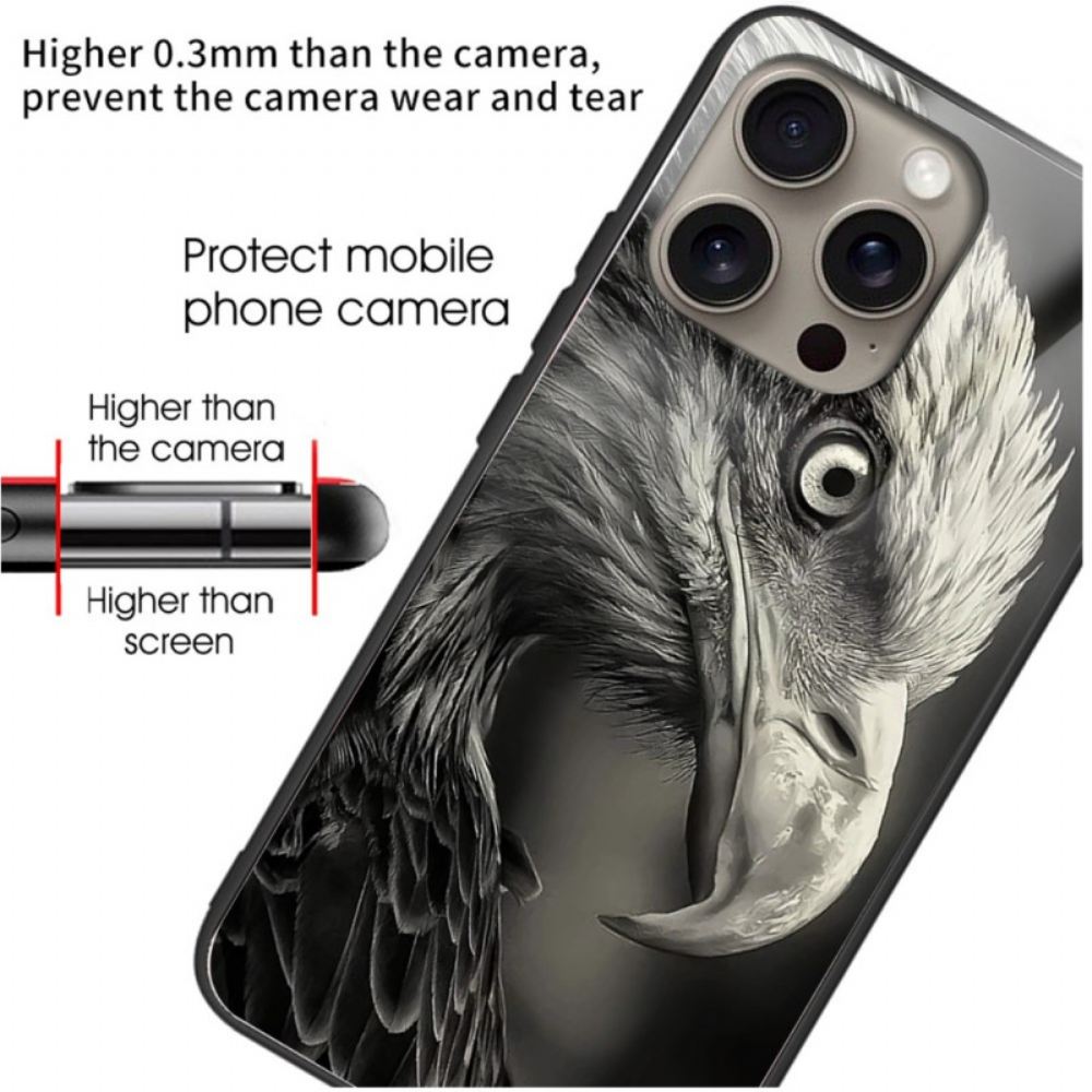 Kryt Na iPhone 16 Pro Max Tvrzené Sklo Eagle