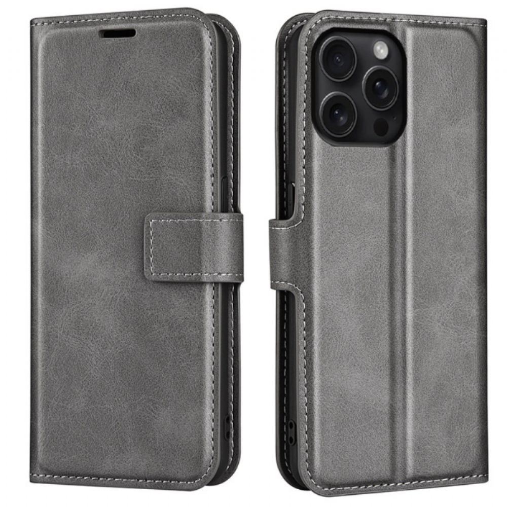 Peněženková Pouzdra iPhone 16 Pro Max Styl Kůže