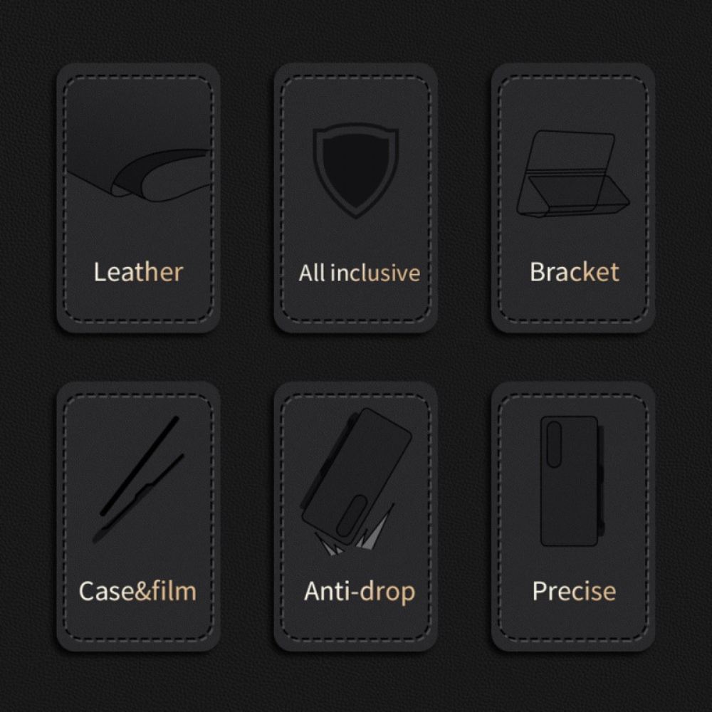 Kožené Pouzdro Folio Na Oppo Find N3 Nový Design