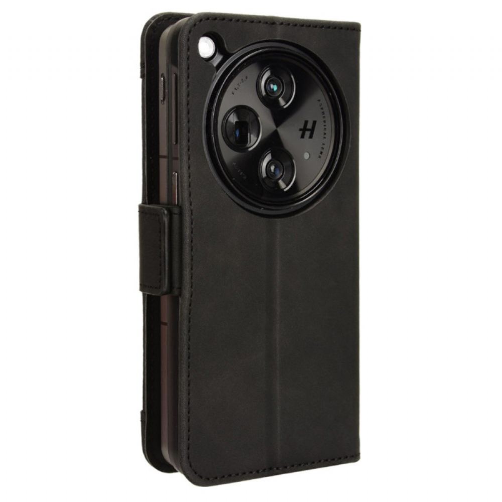 Kožený Kryt Oppo Find N3 Vícenásobná Karta