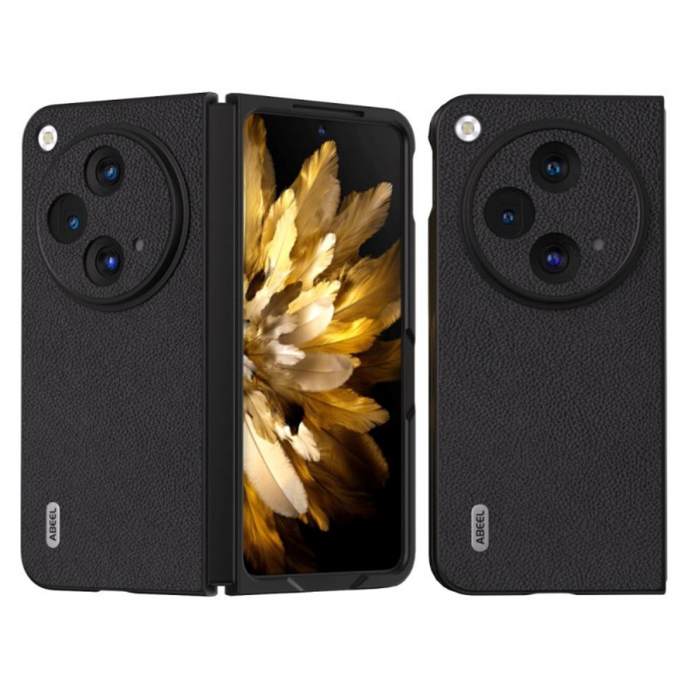 Kryt Na Oppo Find N3 Pravá Liči Kůže Abeel