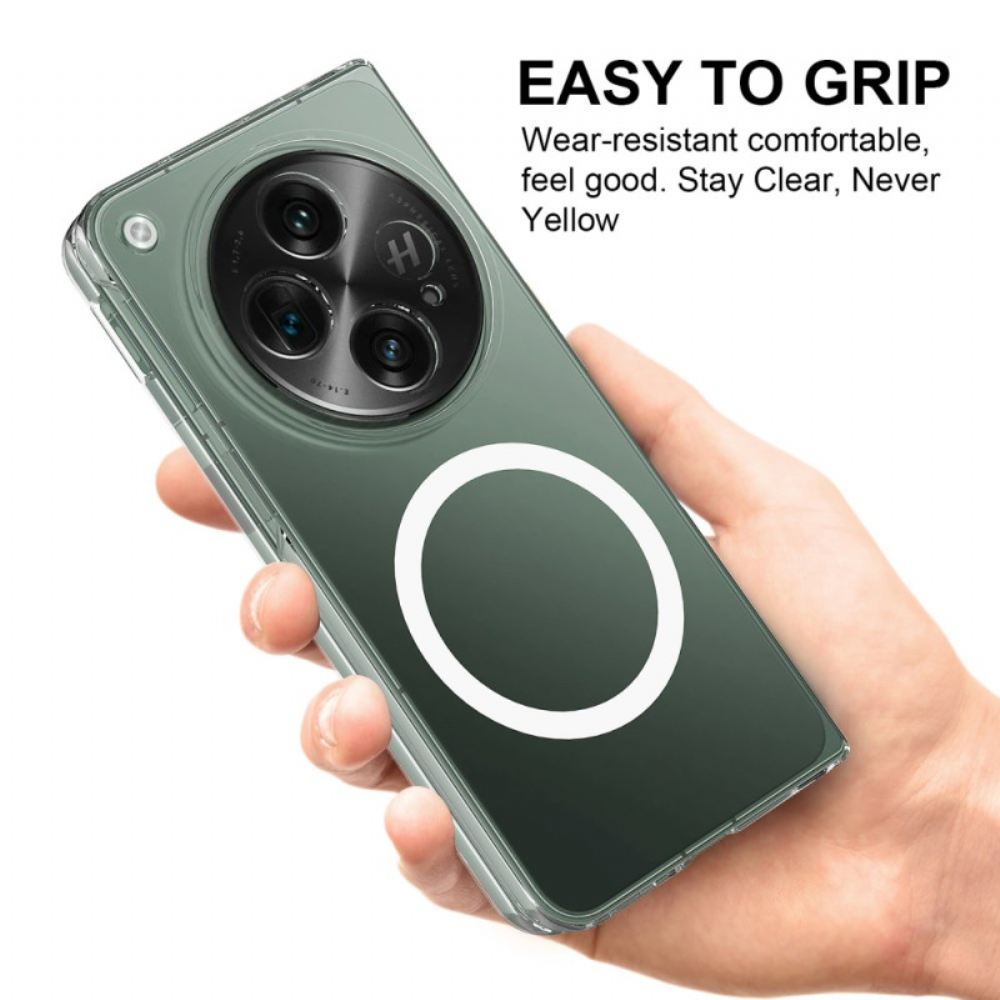 Kryt Na Oppo Find N3 Průhledný Kompatibilní S Magsafe