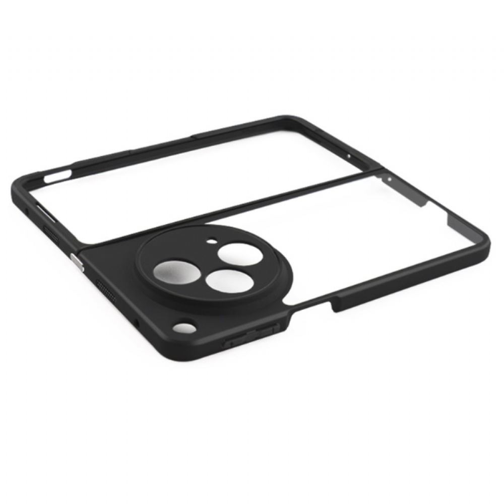 Kryt Na Oppo Find N3 Průhledný S Černým Okrajem