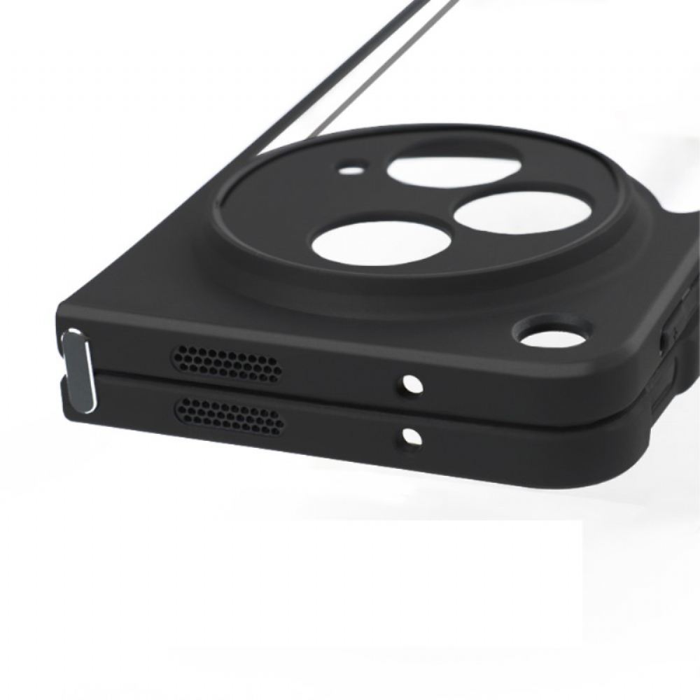 Kryt Na Oppo Find N3 Průhledný S Černým Okrajem