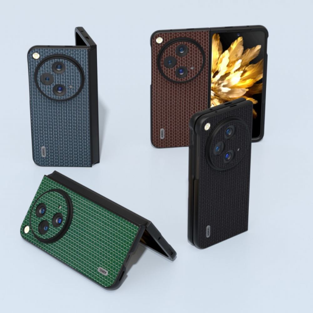 Kryt Na Oppo Find N3 Texturovaná Kůže Abeel