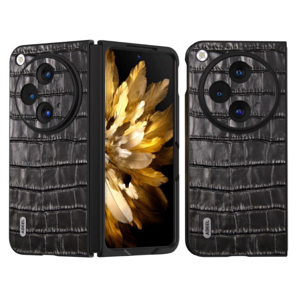 Kryt Oppo Find N3 Efekt Krokodýlí Kůže Abeel