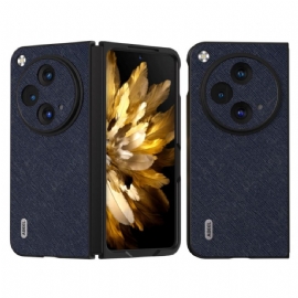 Kryt Oppo Find N3 Originální Tkaná Kůže Abeel