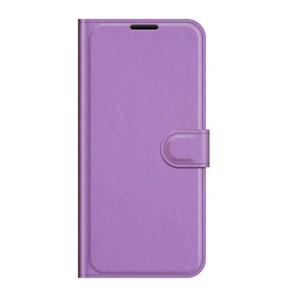 Flipové Pouzdro Na Xiaomi Redmi Note 10 5G Klasická Umělá Kůže