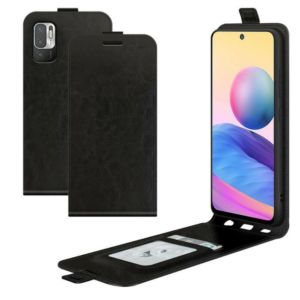 Flipové Pouzdro Na Xiaomi Redmi Note 10 5G Kožené Pouzdro Vertikální Klapka