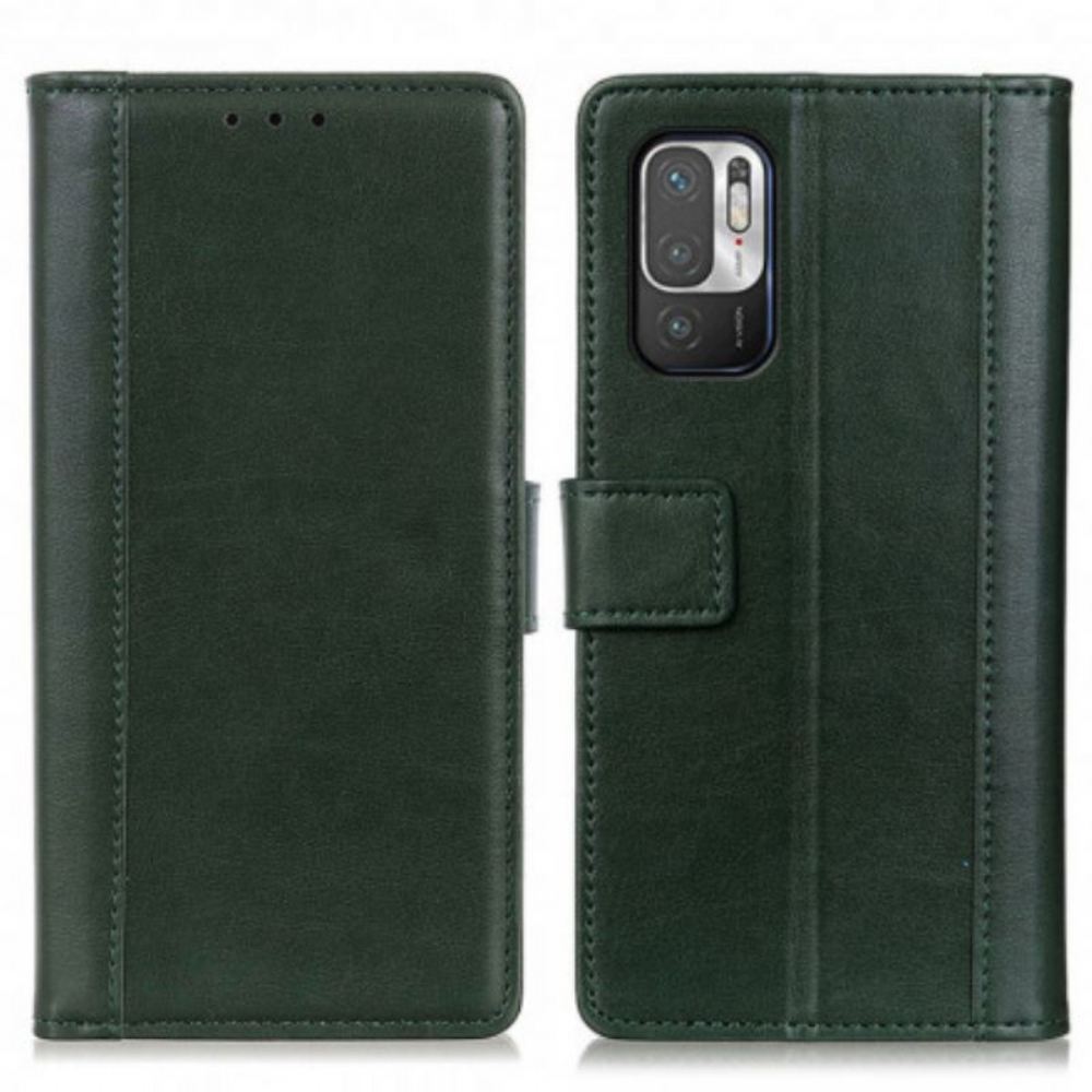 Flipové Pouzdro Na Xiaomi Redmi Note 10 5G Kožený Styling
