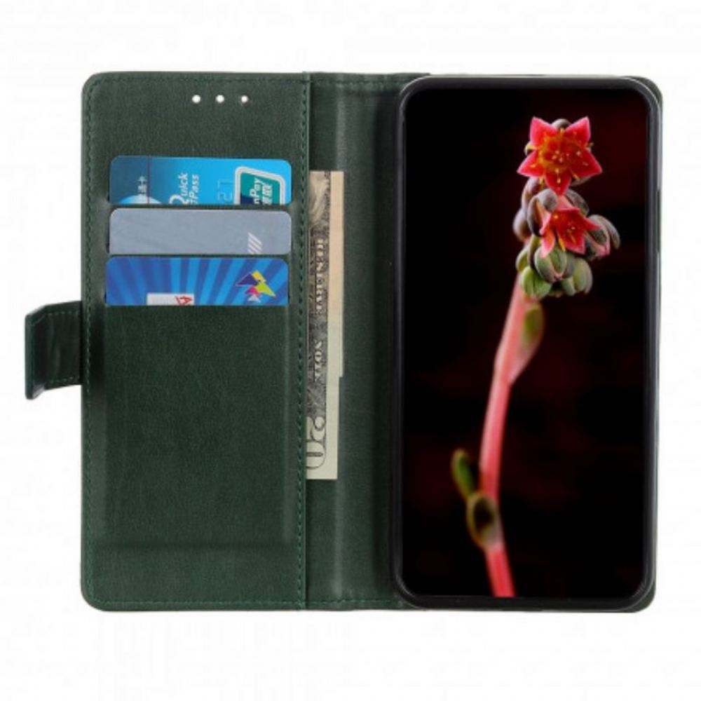 Flipové Pouzdro Na Xiaomi Redmi Note 10 5G Kožený Styling