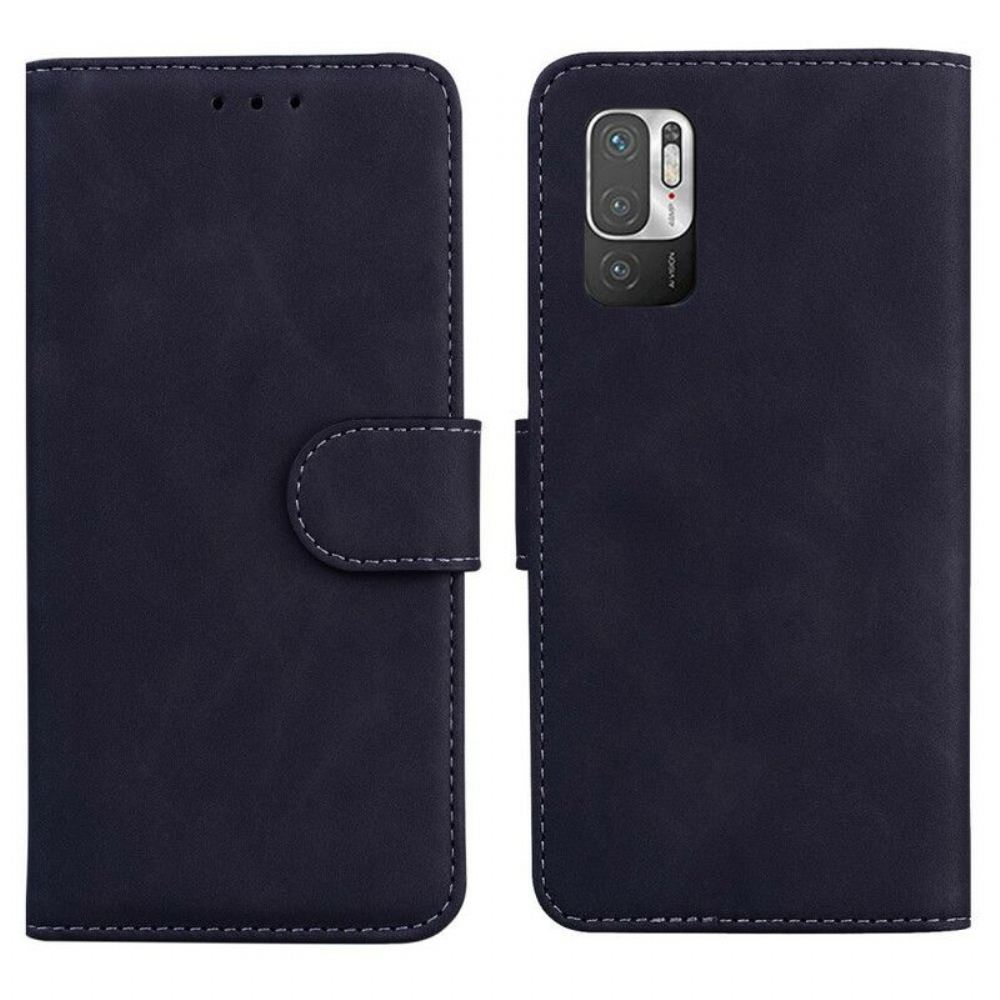 Flipové Pouzdro Na Xiaomi Redmi Note 10 5G Vintage Šití