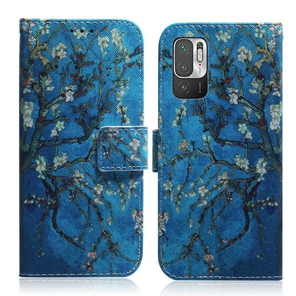 Flipové Pouzdro Na Xiaomi Redmi Note 10 5G Větev Stromu