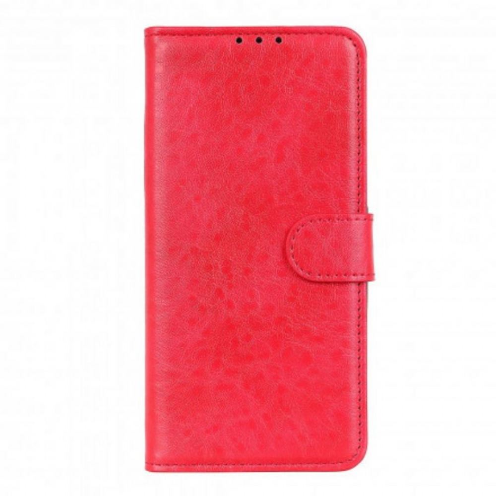 Kožené Pouzdro Na Xiaomi Redmi Note 10 5G Texturovaná Umělá Kůže