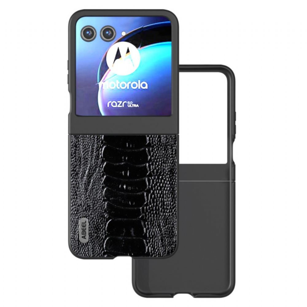 Kryt Motorola Razr 50 Krokodýlí Textura Abeel