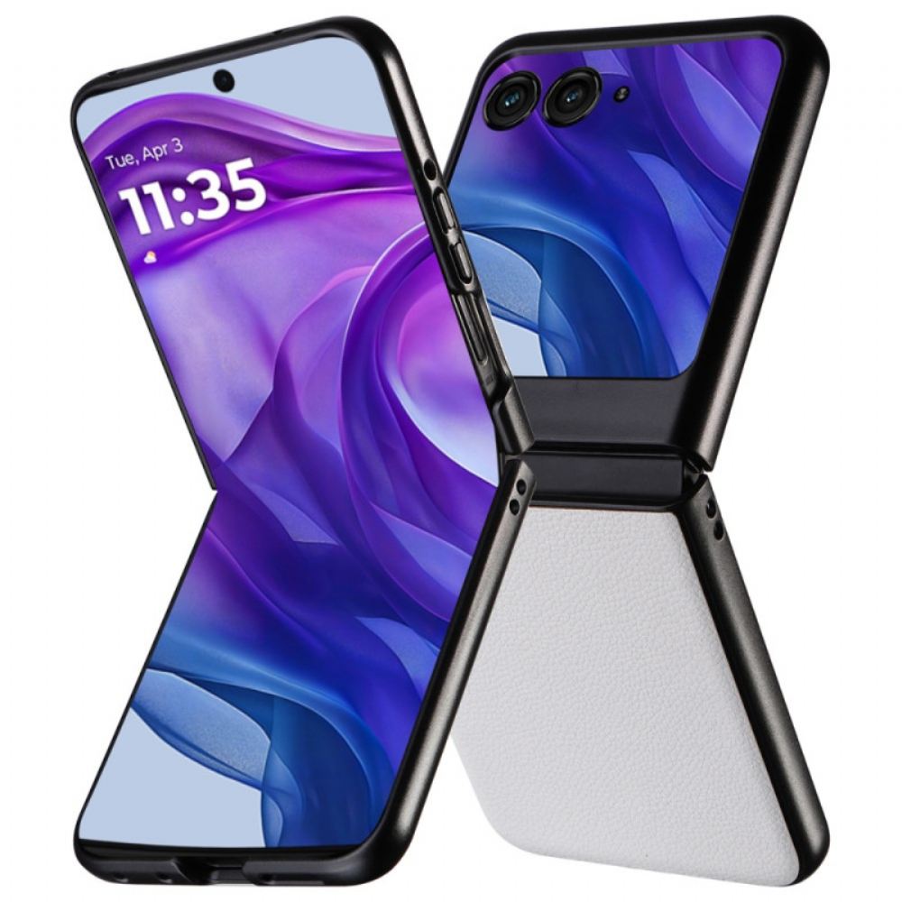 Kryt Motorola Razr 50 Kryty Na Mobil Litchi Textura Proti Vypadávání Vlasů
