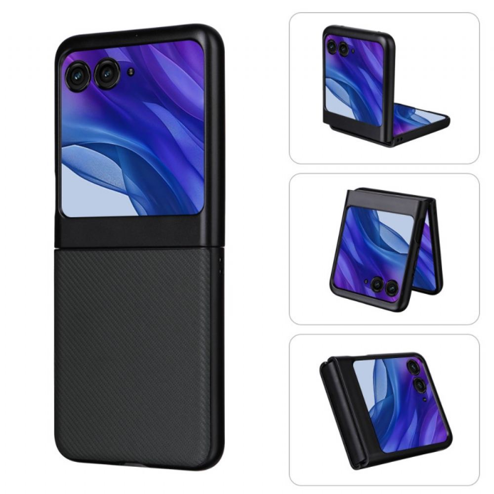 Kryt Motorola Razr 50 Kryty Na Mobil Uhlíkové Vlákno