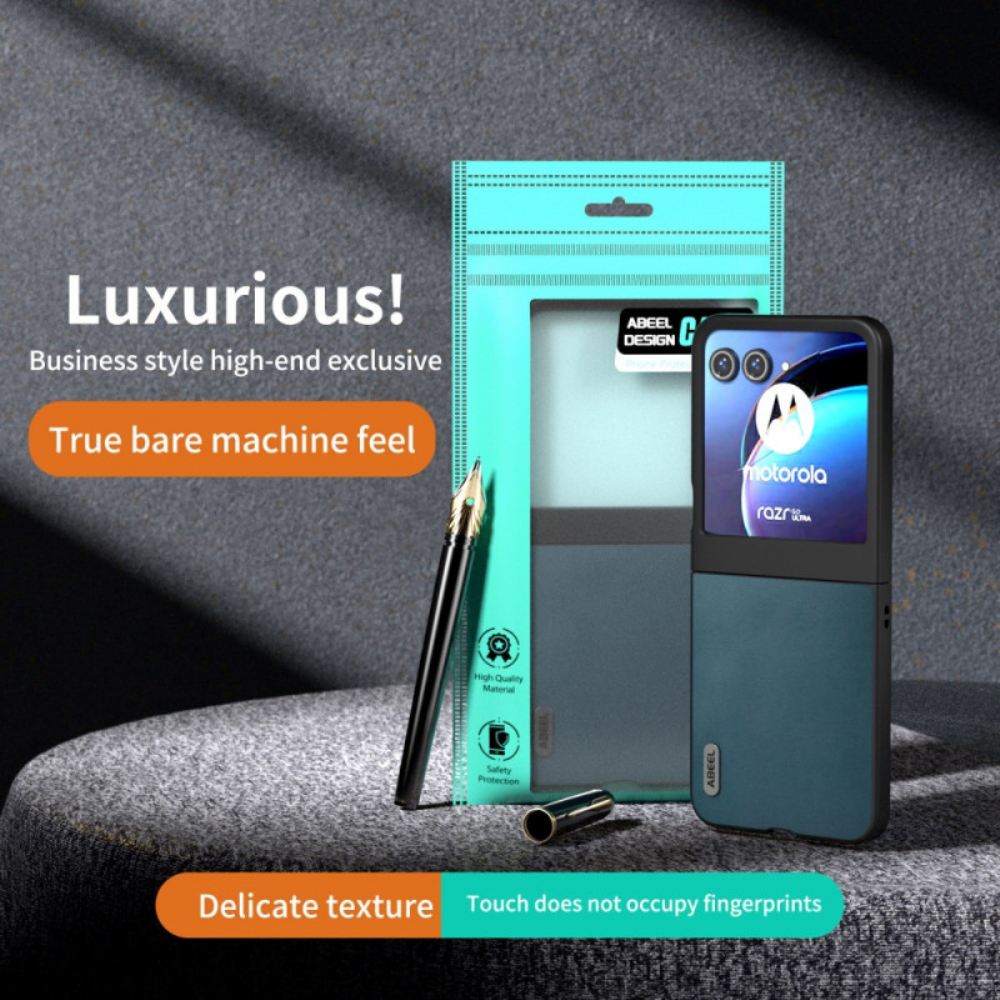 Kryt Motorola Razr 50 Umělá Kůže Abeel