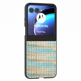 Kryt Na Motorola Razr 50 Kostkovaná Textura