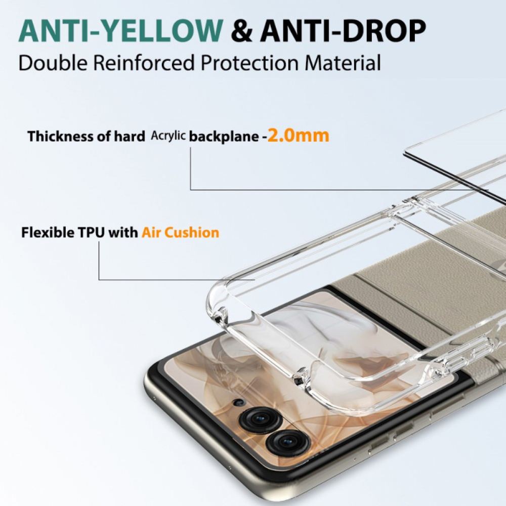 Kryt Na Motorola Razr 50 Průhledné