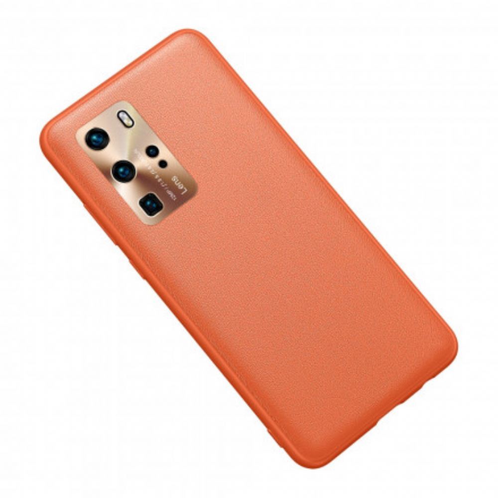 Kryt Na Huawei P40 Pro Styl Barva Kůže