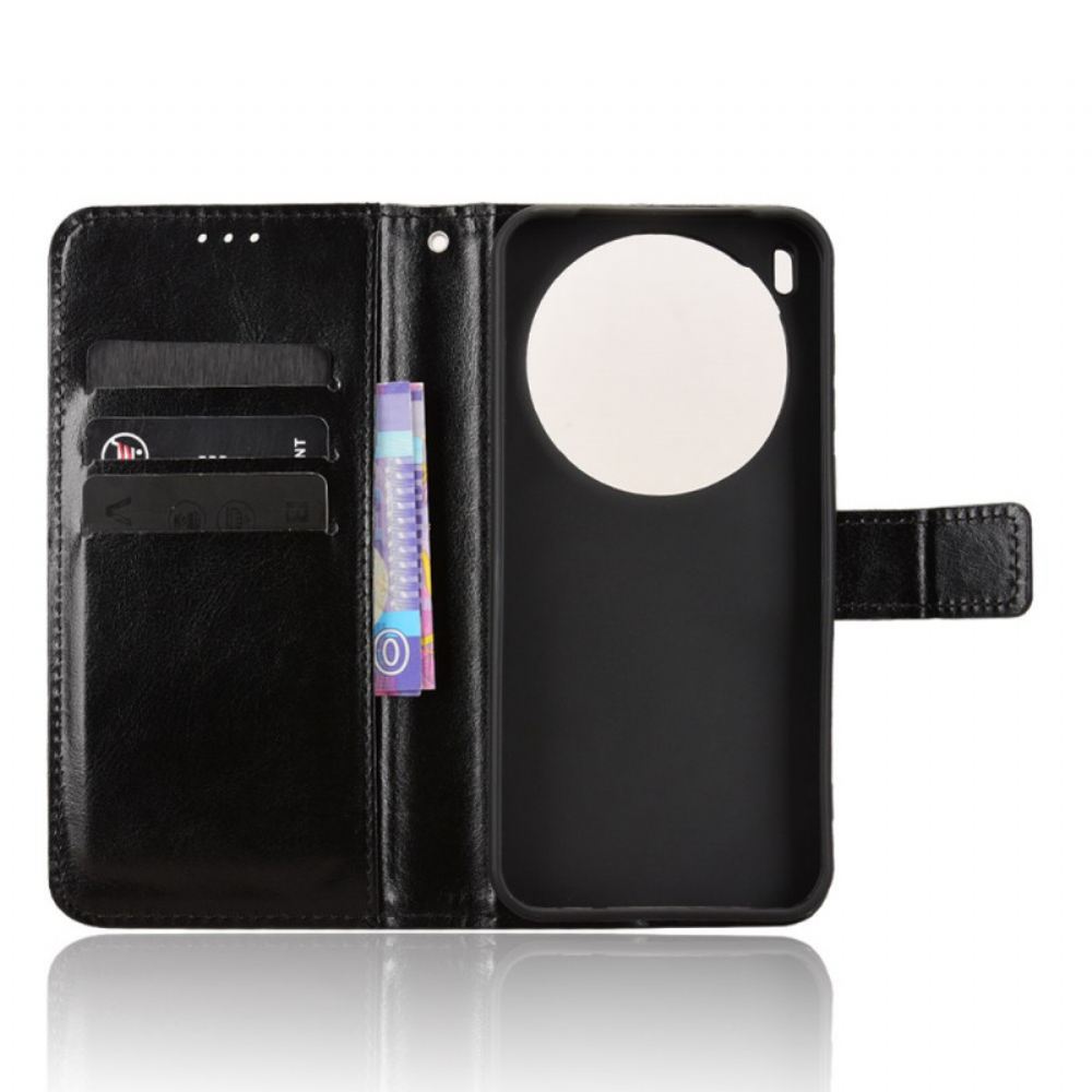 Kožený Kryt Vivo X300 Okázalá Umělá Kůže