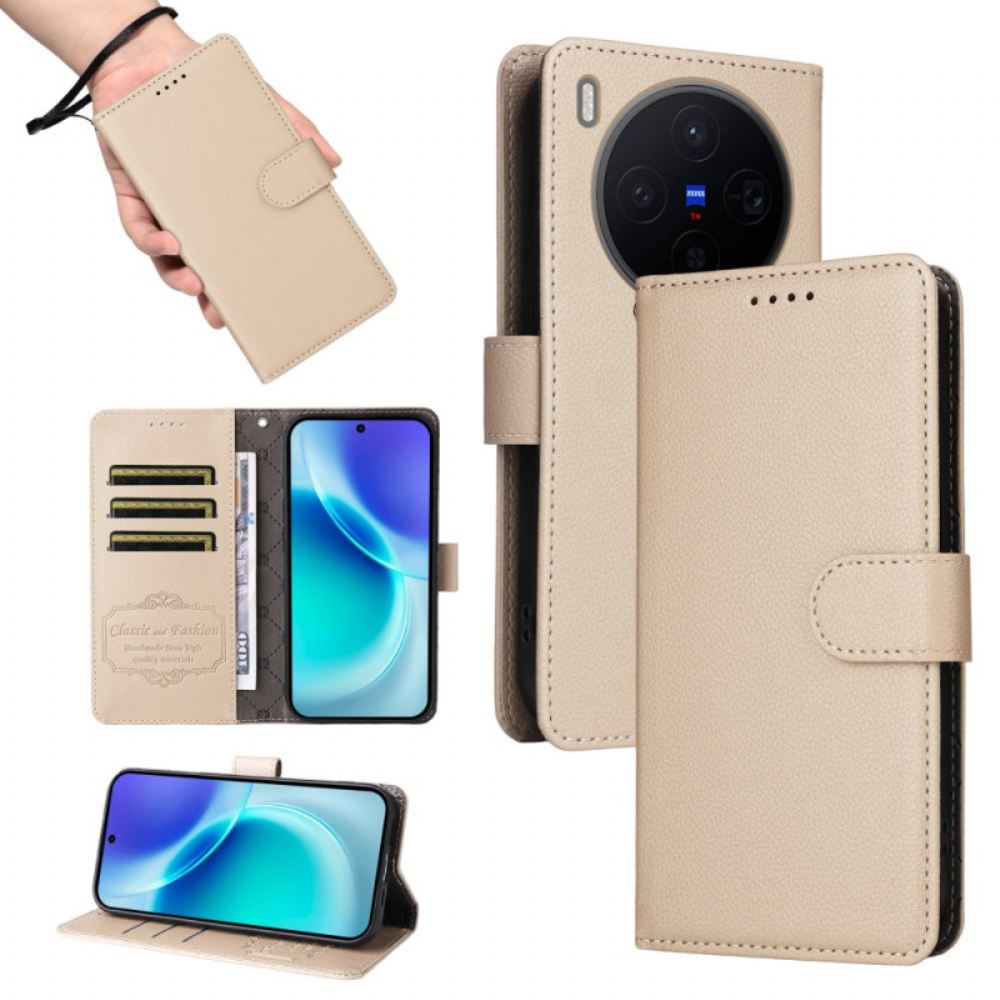 Kožený Kryt Vivo X300 Rfid Blokování