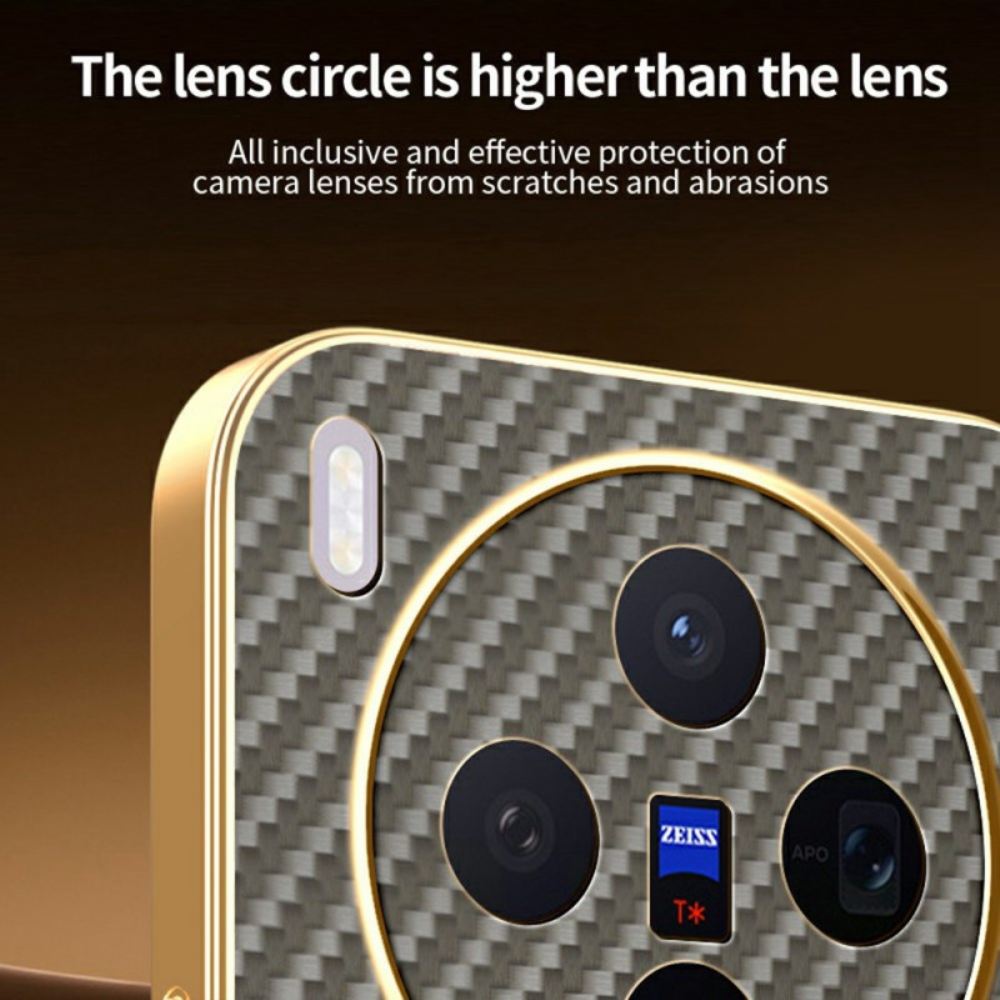 Kryt Vivo X300 Textura Z Uhlíkových Vláken