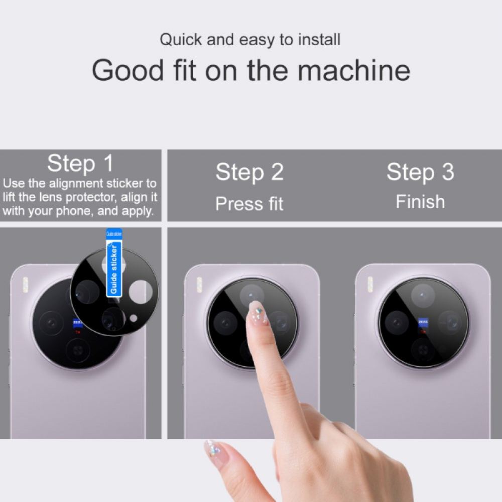 Ochranná Fólie Z Tvrzeného Skla Pro Vivo X300 (verze (černá))