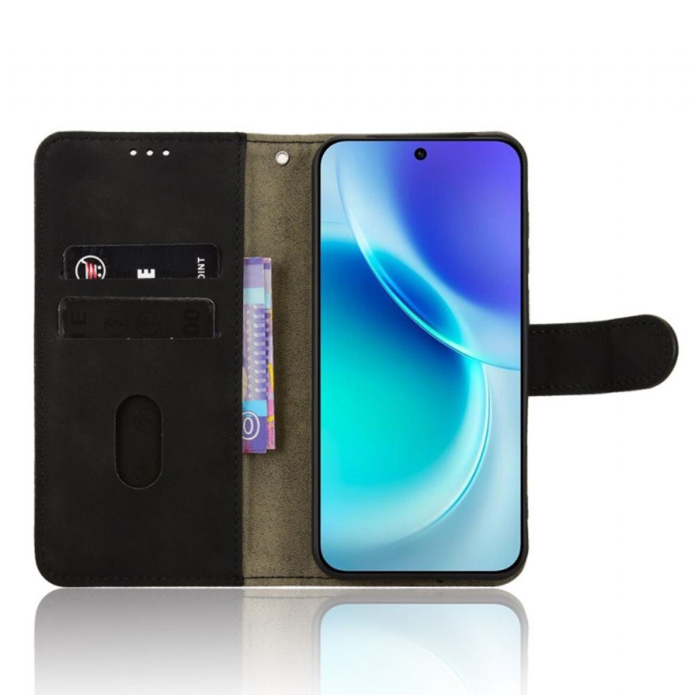 Peněženková Pouzdra Vivo X300 Kryty Na Mobil Semišový Efekt