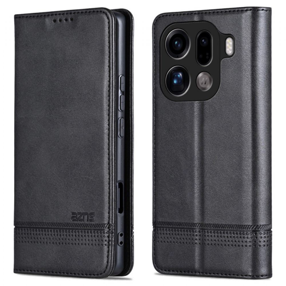 Kožené Pouzdro Folio Oppo Find X9 Pro 5g Azns