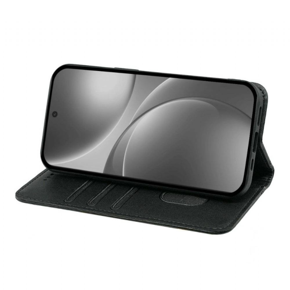 Kožené Pouzdro Folio Oppo Find X9 Pro 5g Ozdoba S Páskem