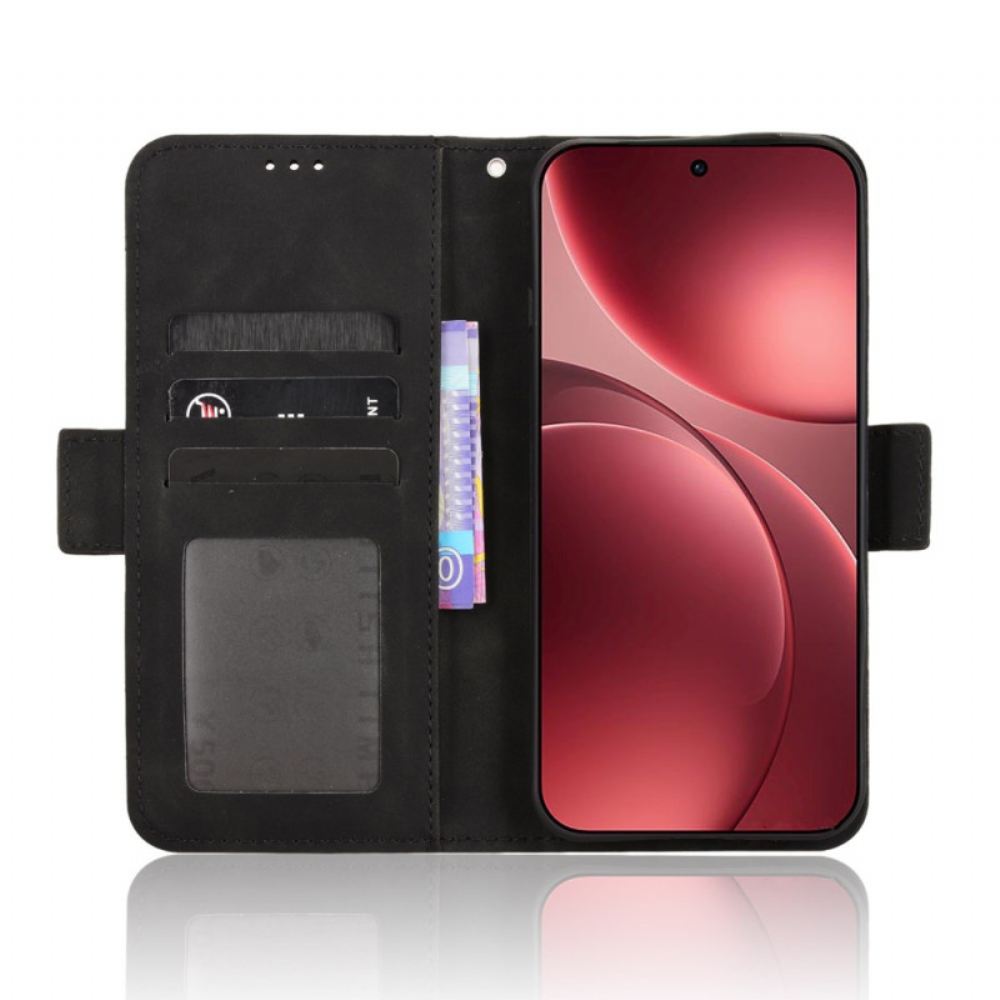 Kožený Kryt Oppo Find X9 Pro 5g Přihrádky Na Více Karet