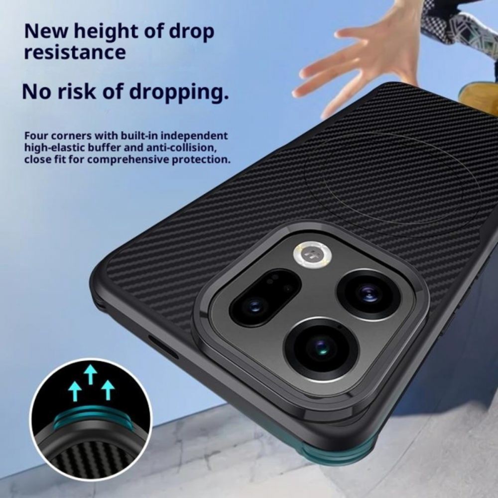 Kryt Na Oppo Find X9 Pro 5g Magsafe Karbonová Vlákna