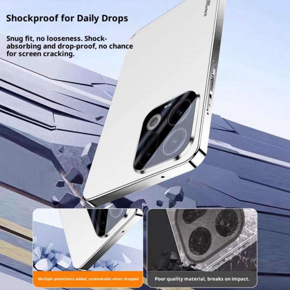 Kryt Oppo Find X9 Pro 5g Elektrolytický Rám Odolný Proti Poškrábání