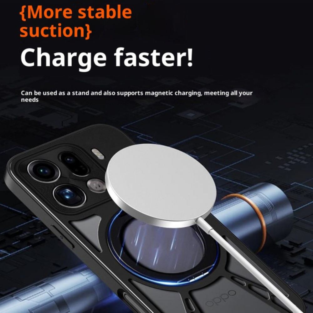 Kryt Oppo Find X9 Pro 5g Otočný Magnetický Stojánek A Odvod Tepla