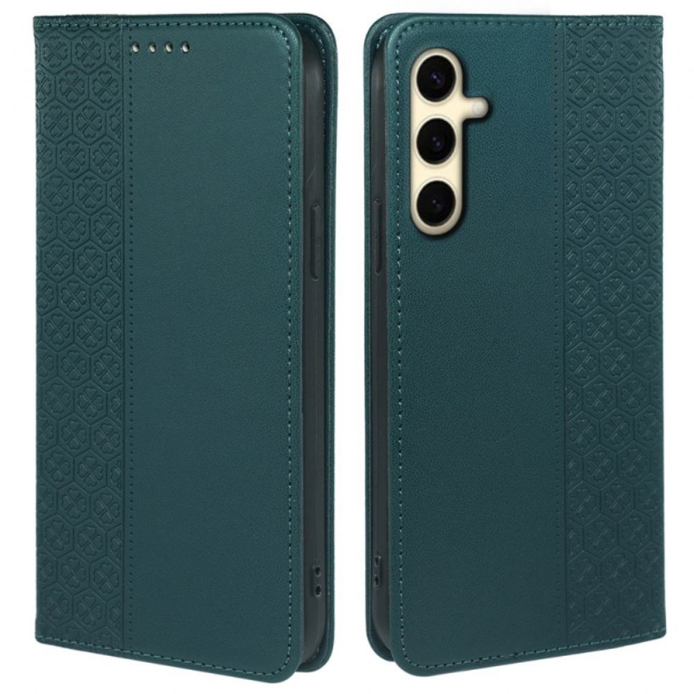 Kožené Pouzdro Folio Na Samsung Galaxy A16 5g Diskrétní Vlys