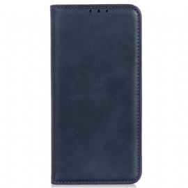 Kožené Pouzdro Folio Na Samsung Galaxy A16 5g Klasická Štípaná Kůže