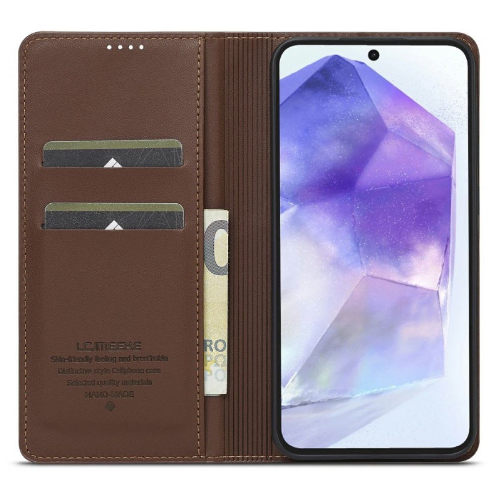 Kožené Pouzdro Folio Na Samsung Galaxy A16 5g Lc.imeeke