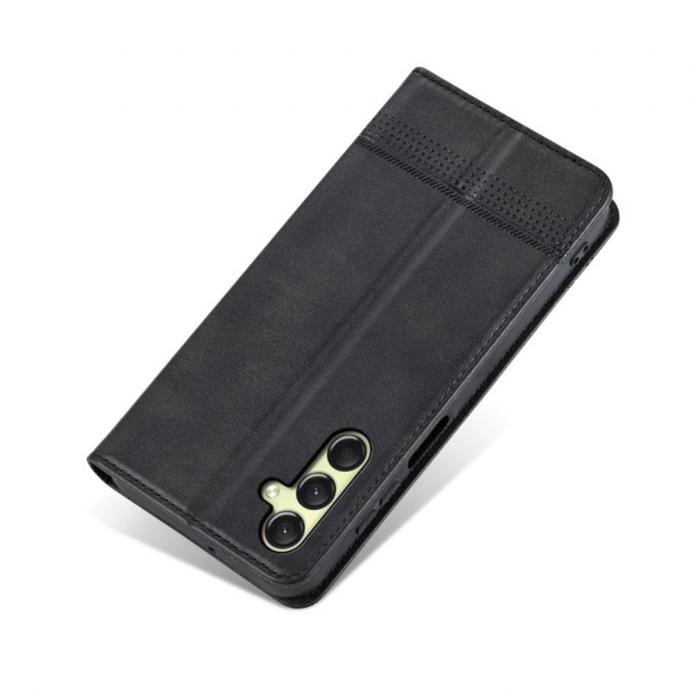 Kožené Pouzdro Folio Samsung Galaxy A16 5g Azns