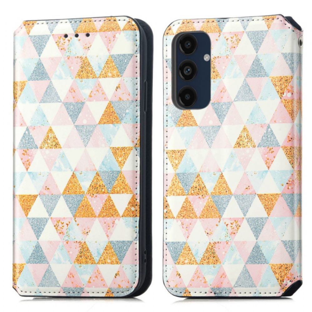 Kožené Pouzdro Folio Samsung Galaxy A16 5g Rfid Caseneo