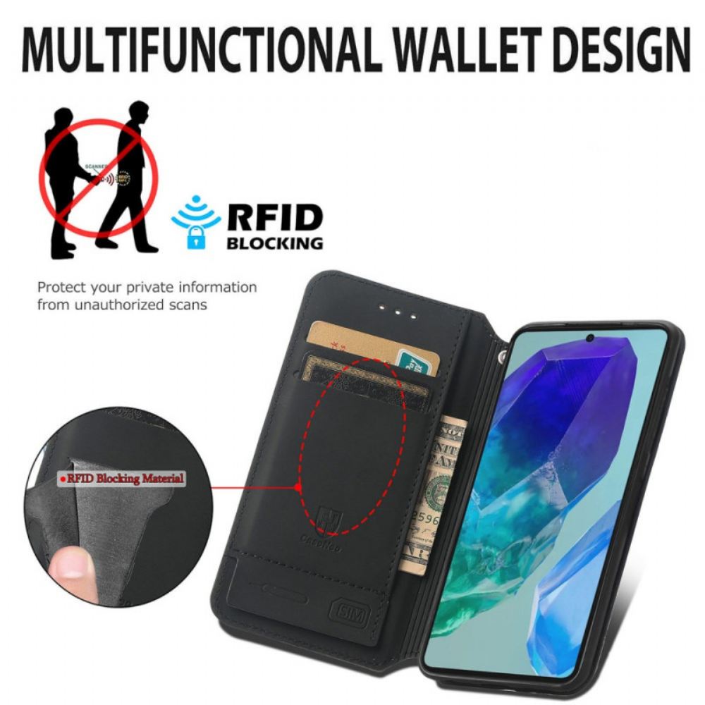 Kožené Pouzdro Folio Samsung Galaxy A16 5g Rfid Caseneo