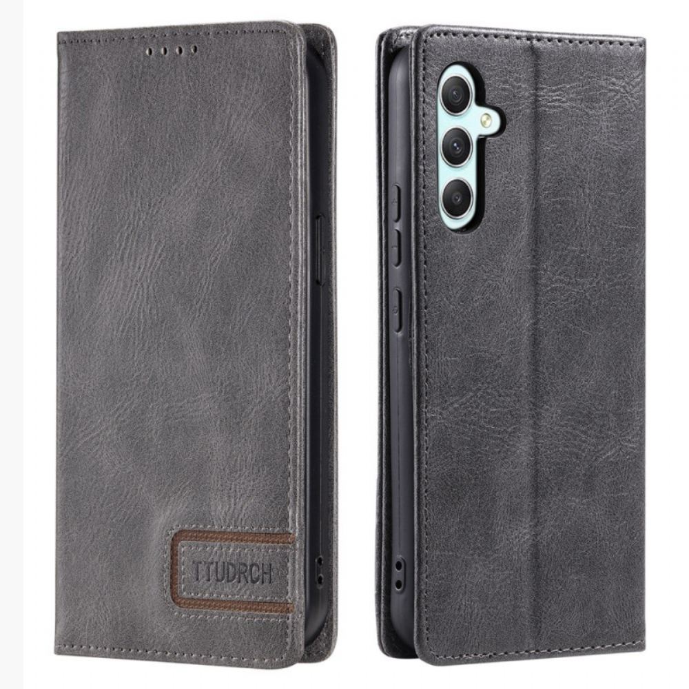 Kožené Pouzdro Samsung Galaxy A16 5g Kryty Na Mobil Stylový Rfid