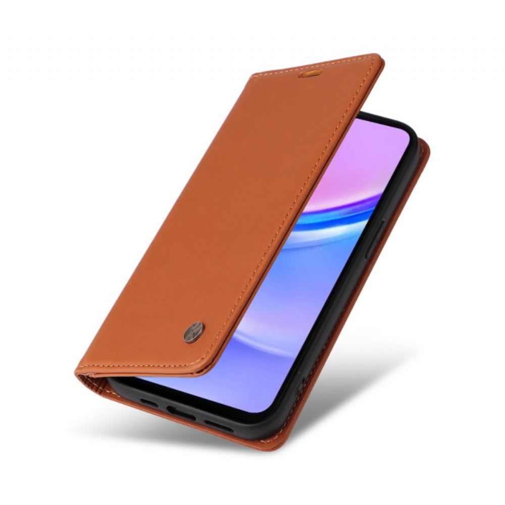 Kožené Pouzdro Samsung Galaxy A16 5g Kryty Na Mobil Yikatu