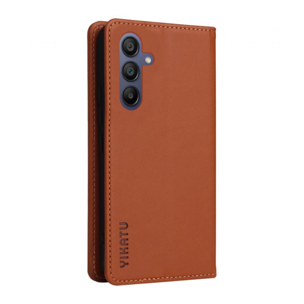 Kožené Pouzdro Samsung Galaxy A16 5g Kryty Na Mobil Yikatu