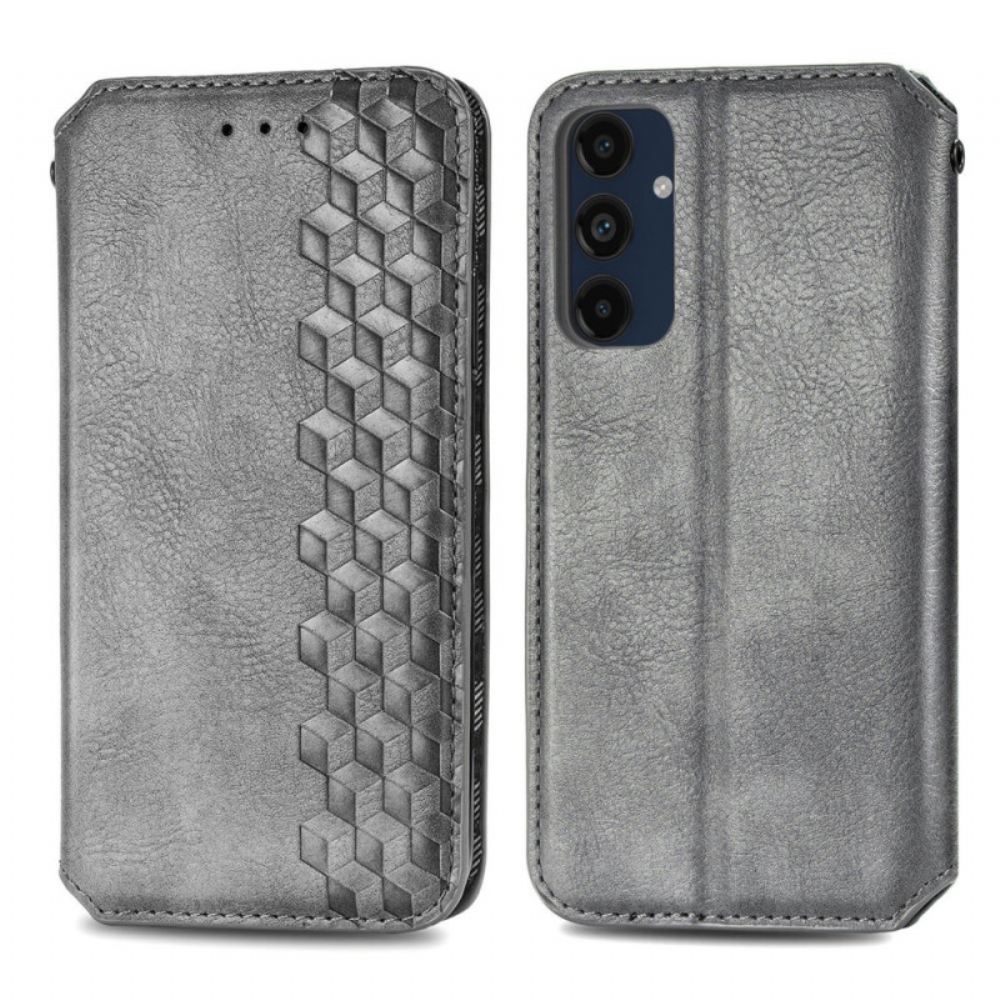 Kožené Pouzdro Samsung Galaxy A16 5g Vintage Frieze Suede Efekt