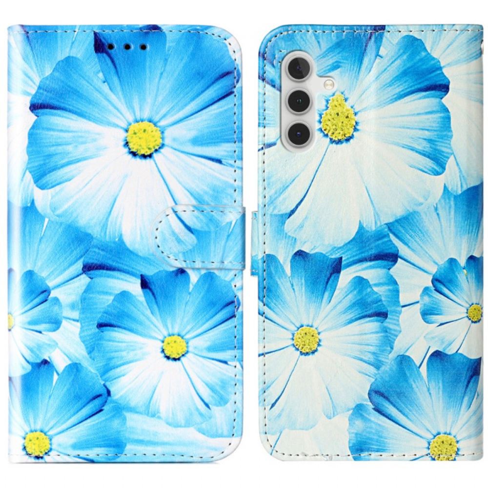 Kožený Kryt Na Samsung Galaxy A16 5g Mramorová Variace