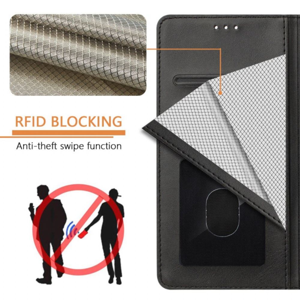 Kožený Kryt Na Samsung Galaxy A16 5g Peněženka Rfid Na Krk