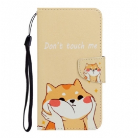 Kožený Kryt Na Samsung Galaxy A16 5g Shiba Inu
