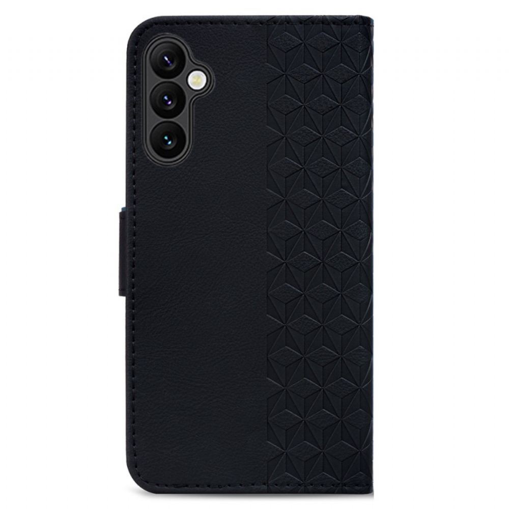 Kožený Kryt Na Samsung Galaxy A16 5g Úsměv Na Lanyard